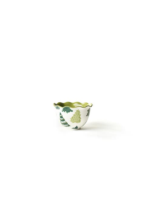 Fir Forest Ruffle Small Bowl