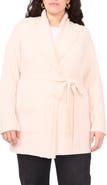 Vince Camuto Shawl Collar Belted Cardigan