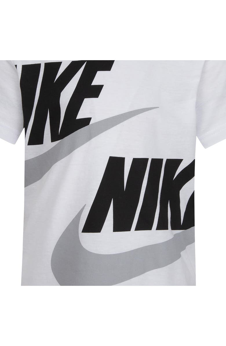 Nike Kids' Futura Performance Graphic T-Shirt & Shorts Set, Alternate, color, Carbon Heather