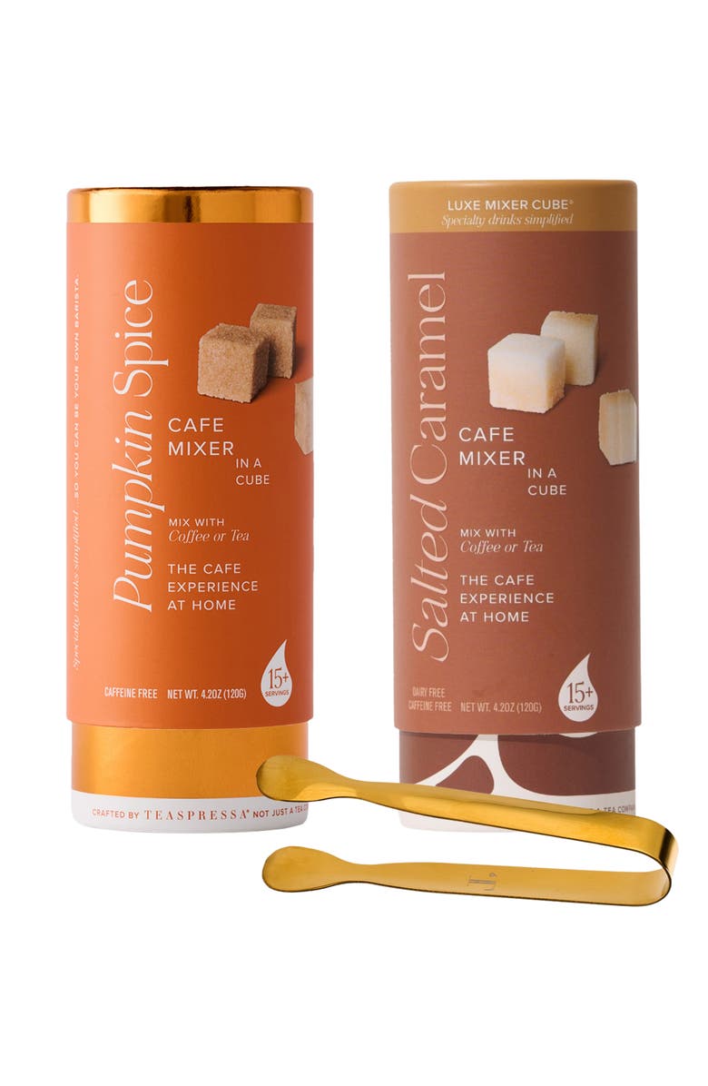 Teaspressa Seasonal Latte Mixers Gift Set, Main, color, Multi