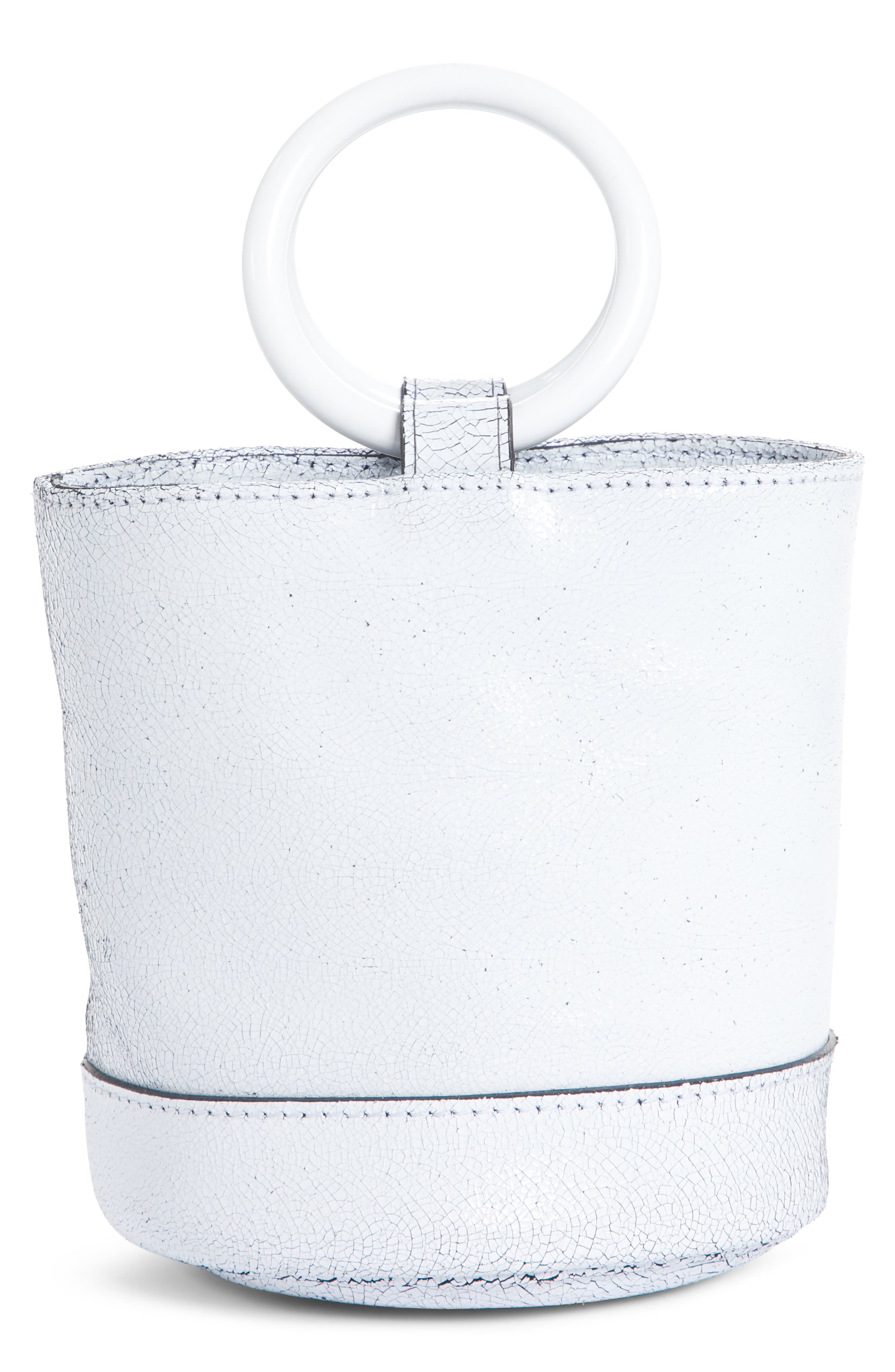 Simon Miller Bonsai 15 Calfskin Leather Bucket Bag, Main, color, 