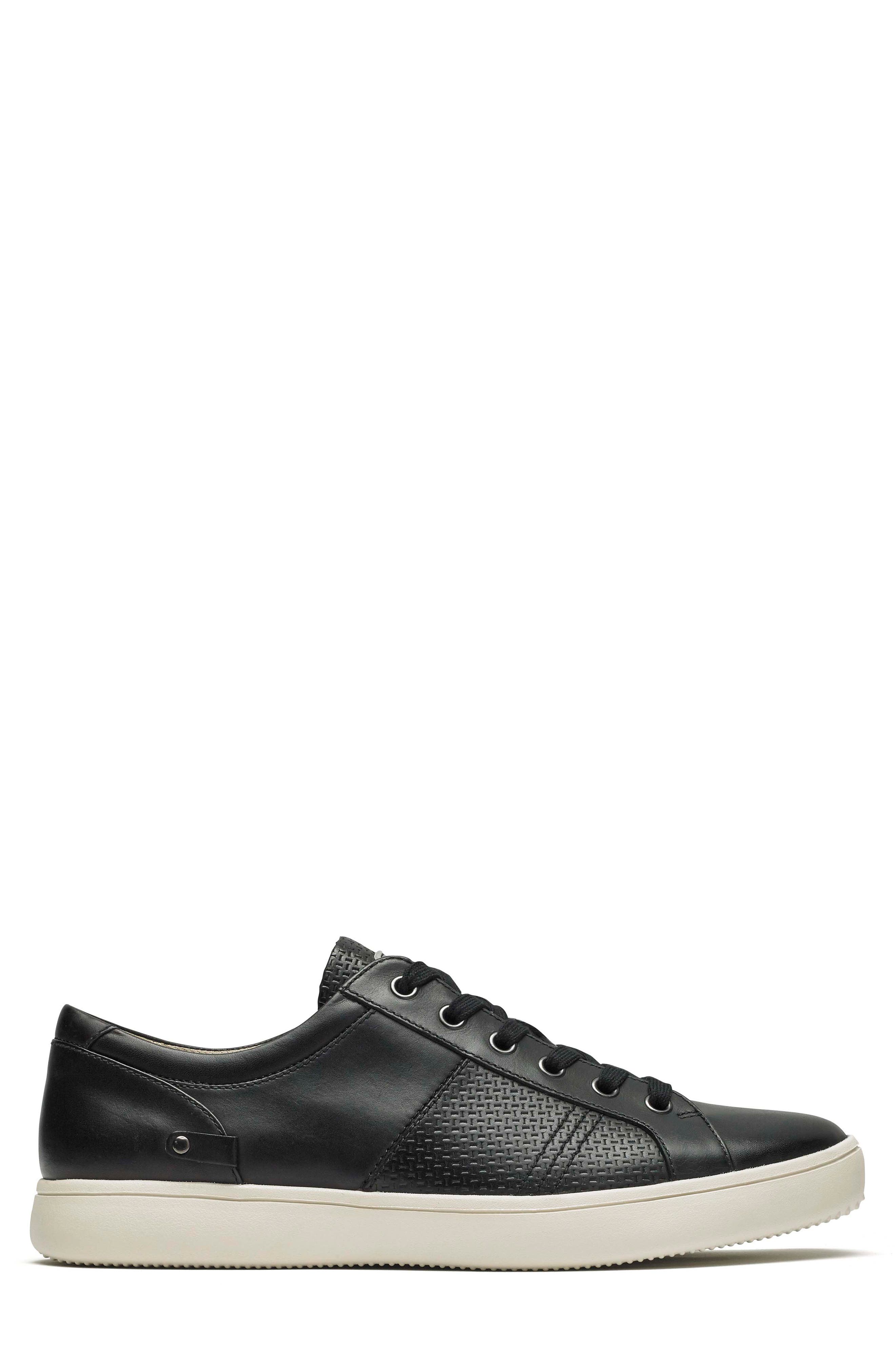 Rockport City Lites Collection Lace-Up Sneaker, Alternate, color, Black Leather