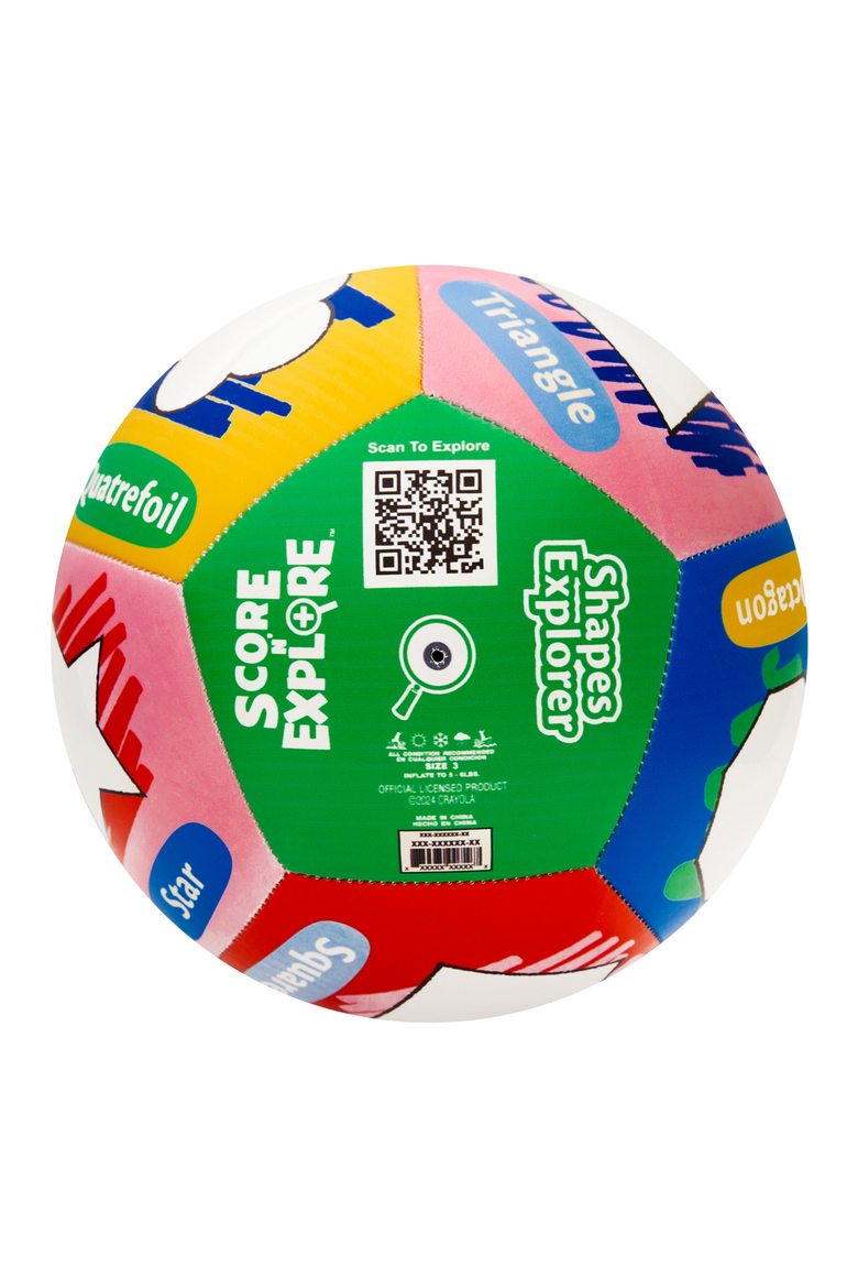 Shapes Explorer Soccer Ball, Alternate, color, Shapes Explorer Multi