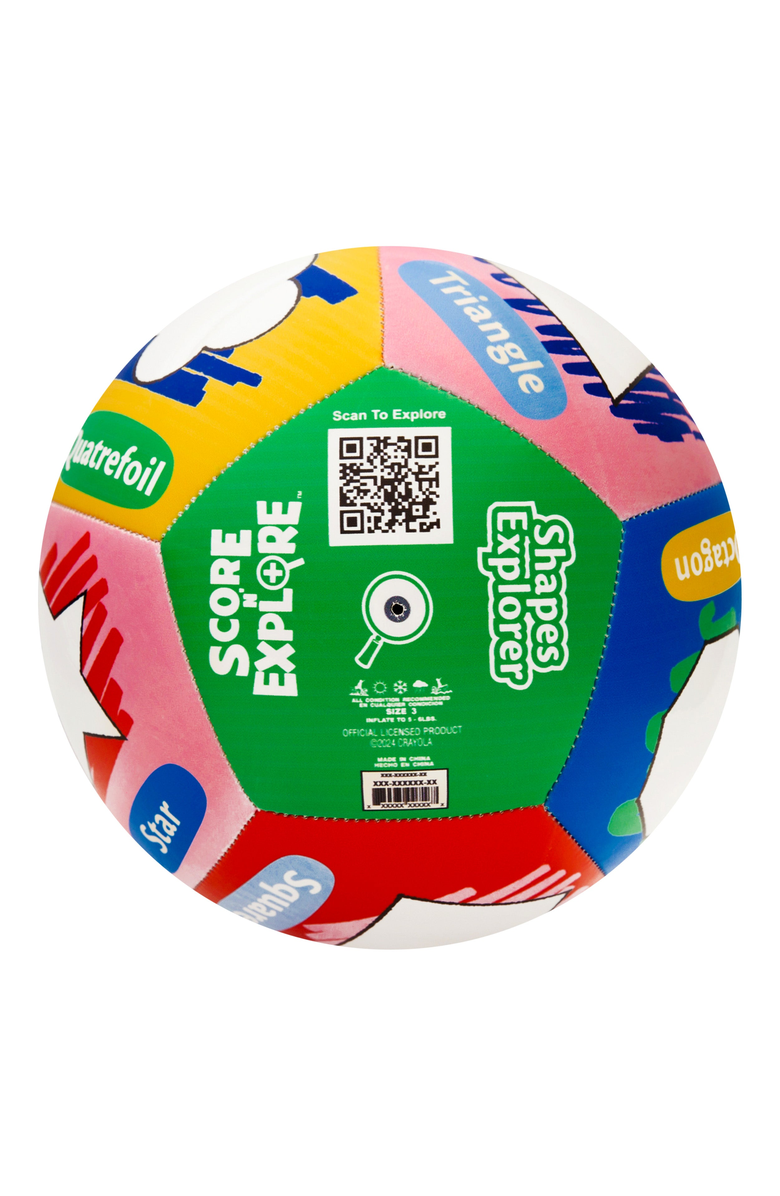 iconsportgroup Shapes Explorer Soccer Ball, Alternate, color, Shapes Explorer Multi
