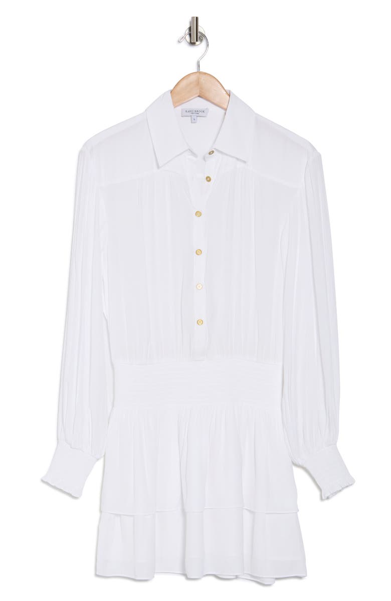 Ramy Brook Lynnette Long Sleeve Dress, Alternate, color, Ivory