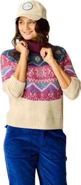 Carve Designs Neve Fairisle Turtleneck