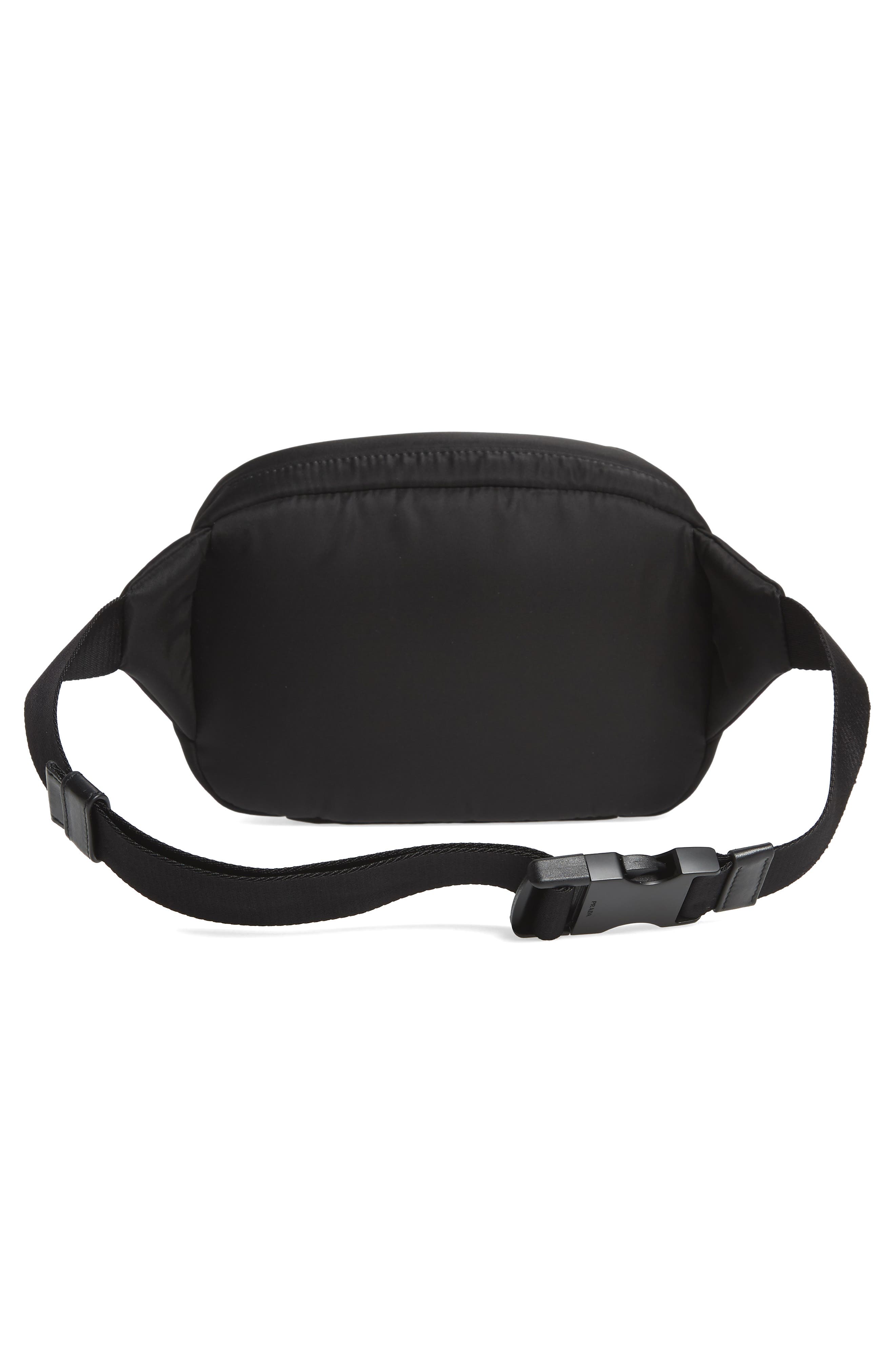 Prada Tessuto Nylon Belt Bag, Alternate, color, 