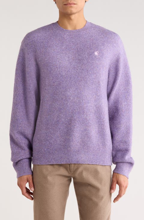 Curtis Heathered Crewneck Sweater