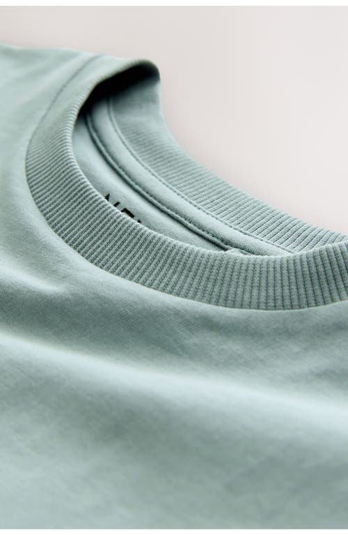 Next Kids' Snail Skater Cotton Graphic T-shirt In Green