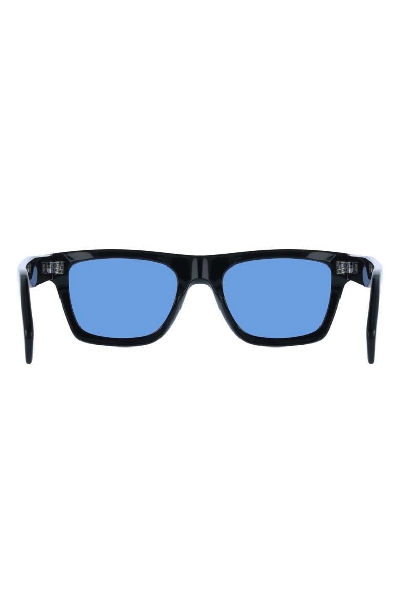 Paul Smith Morrel 54mm Gradient Rectangular Sunglasses, Alternate, color, Black