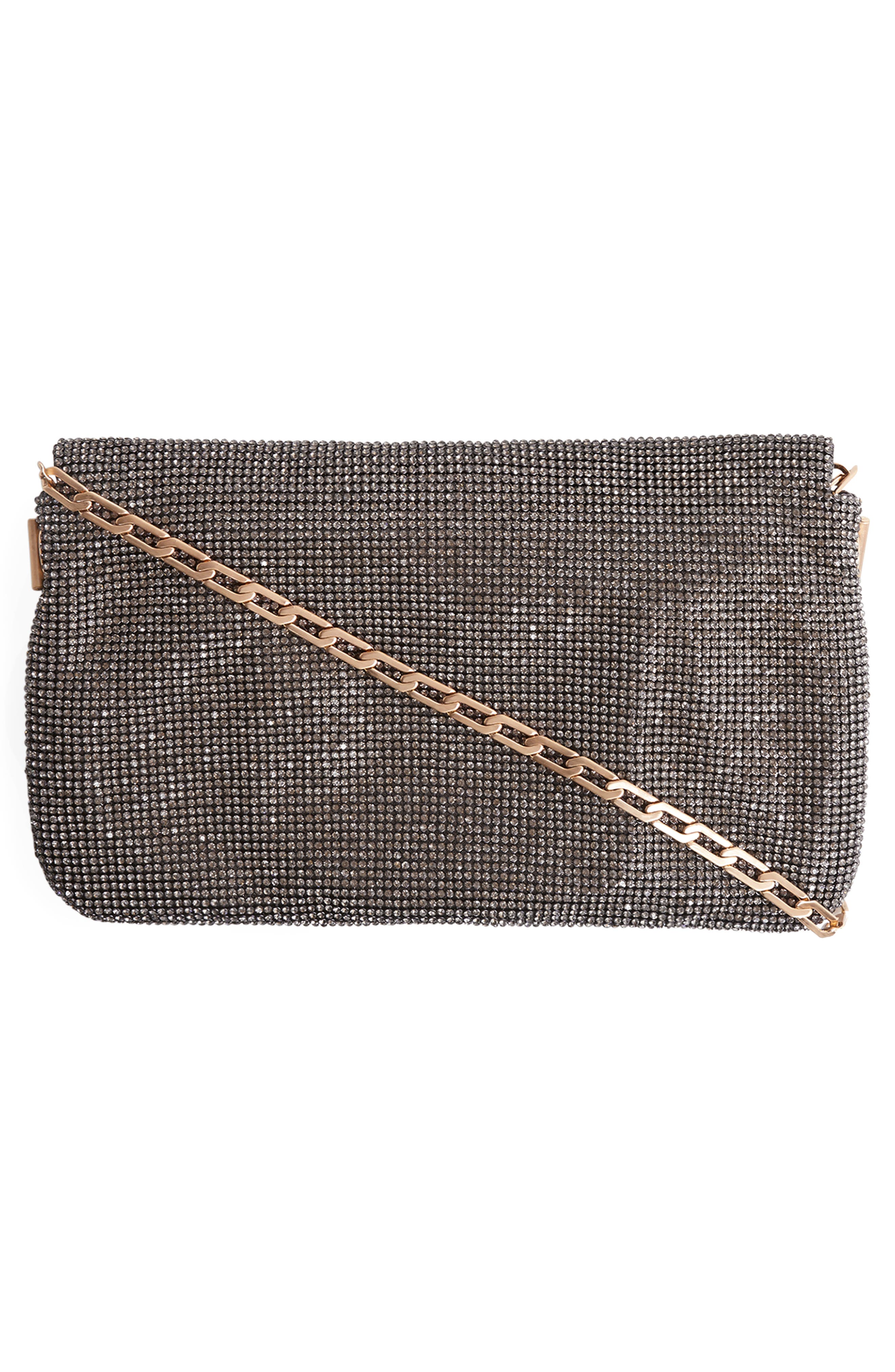 Reiss Soho Embellished Shoulder Bag, Alternate, color, 