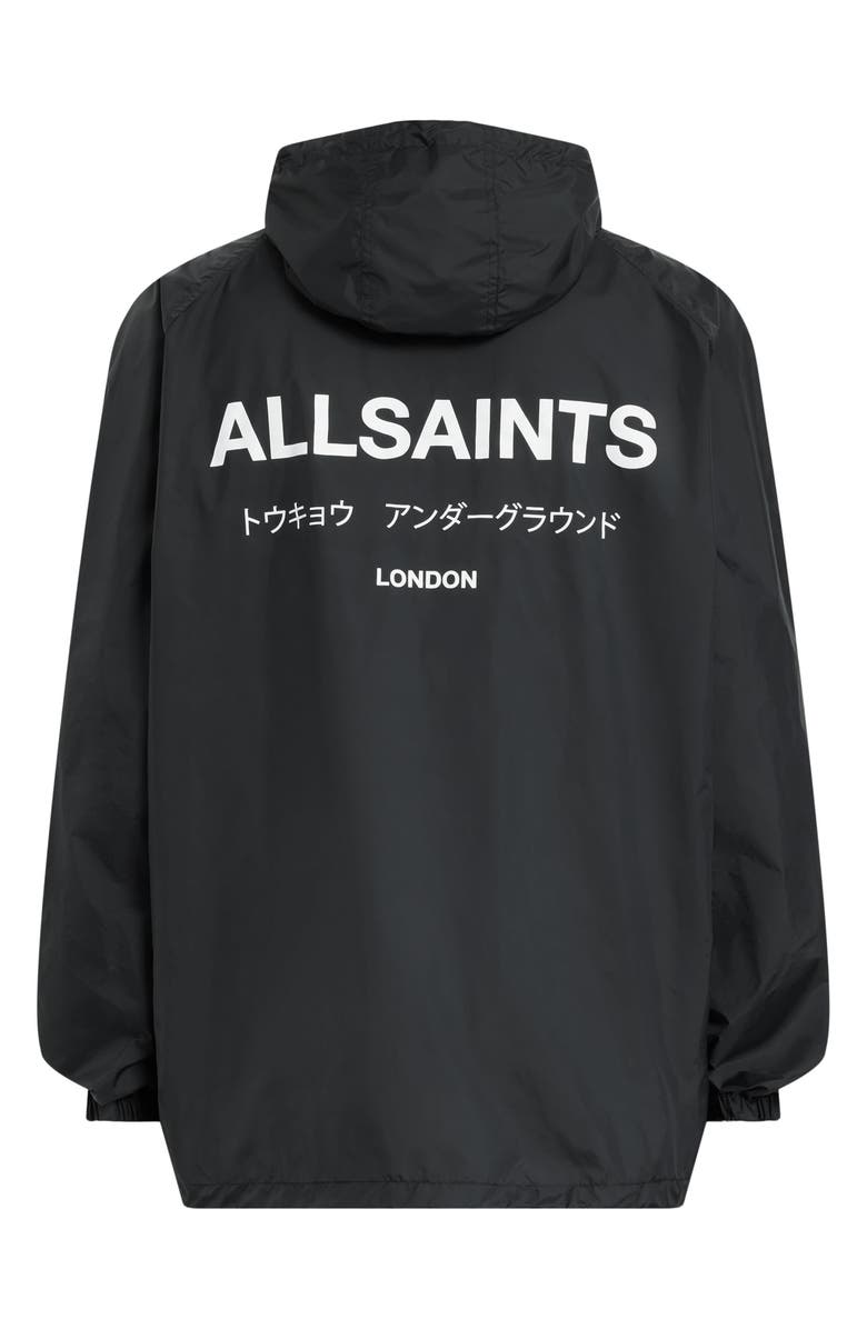 AllSaints Underground Hooded Jacket, Alternate, color, 