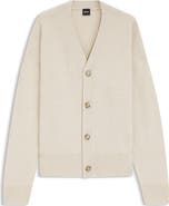 BOSS Ucone Virgin Wool Cardigan