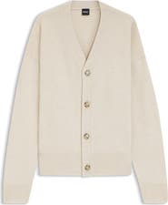 BOSS Ucone Virgin Wool Cardigan