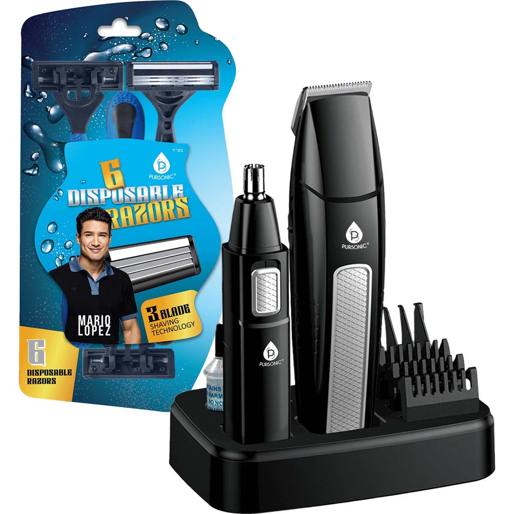Pursonic Mario Lopez Ultimate Grooming Set 10 Piece Hair Beard Body pursonic-mario-lopez-ultimate-grooming-set-10-piece-hair-beard-body