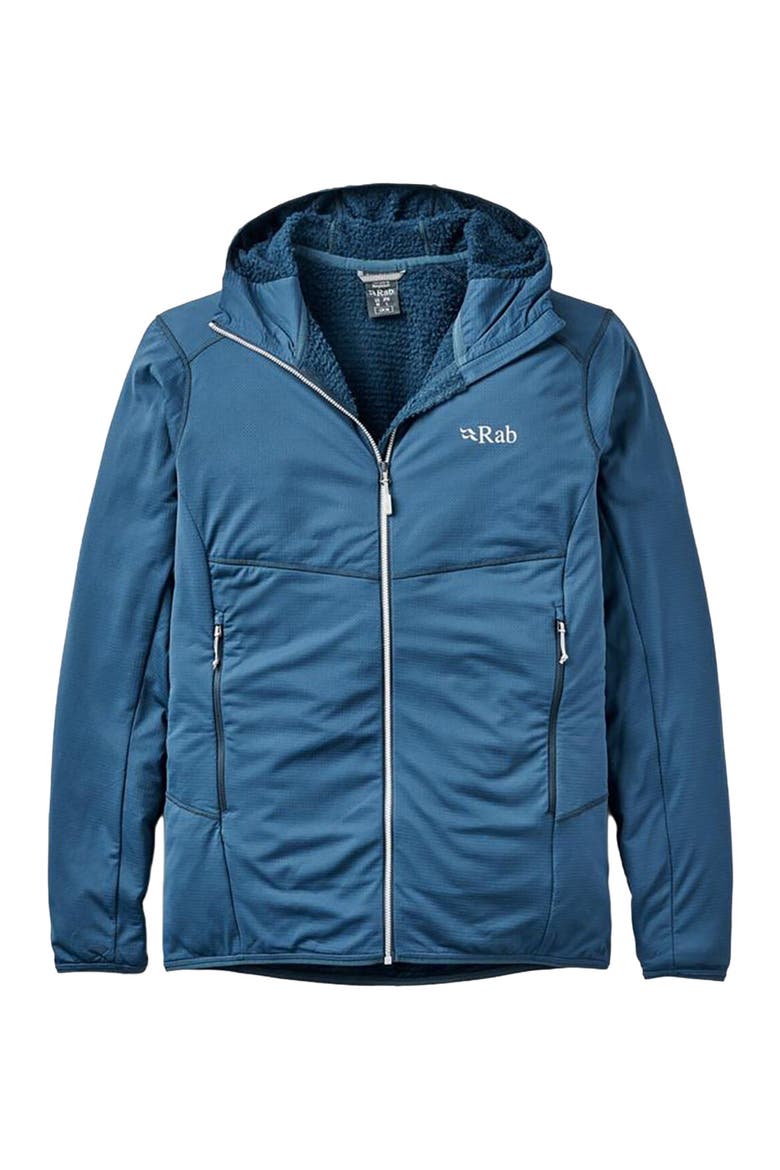 Evolute Hooded Jacket - Men's, Main, color, Tempest Blue2
