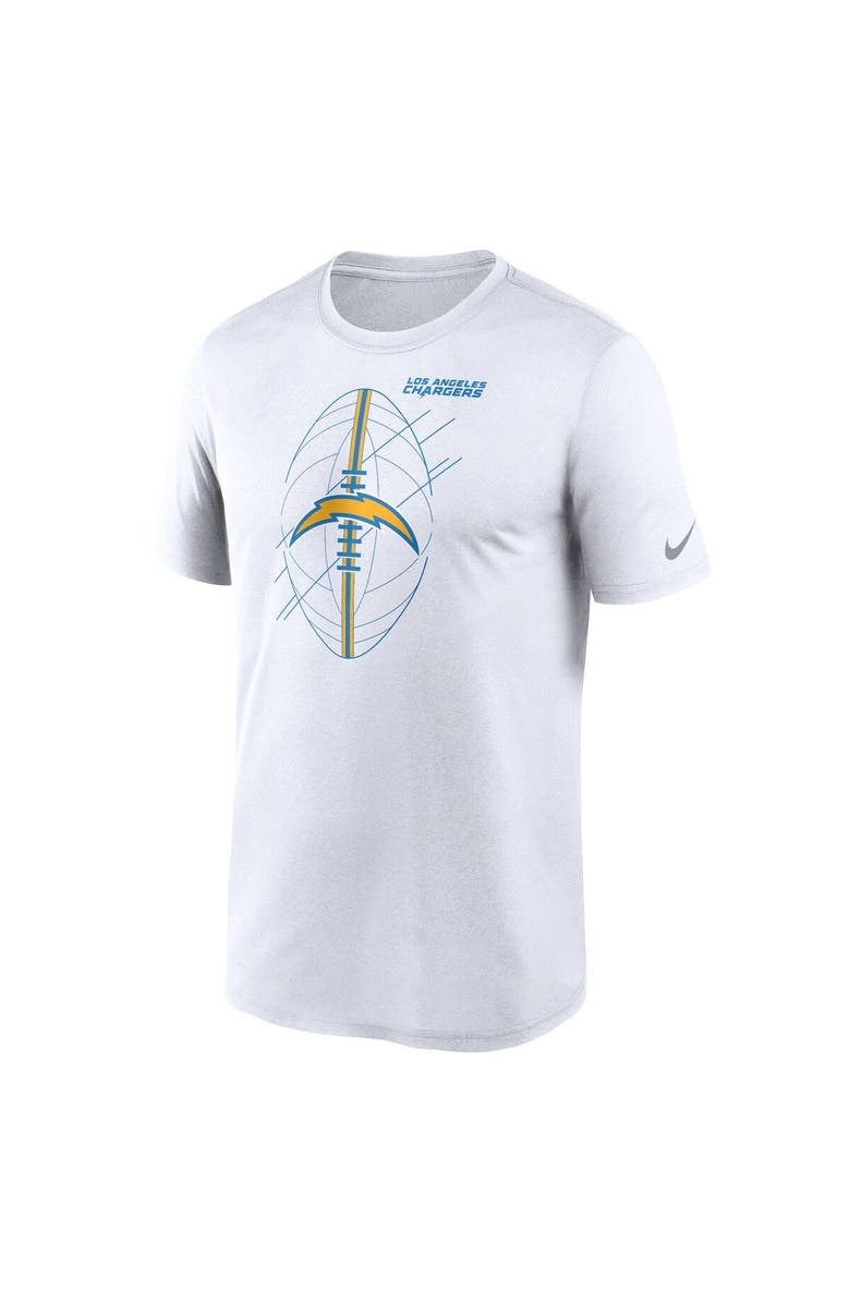 Nike Men's Nike  White Los Angeles Chargers Legend Icon Performance T-Shirt, Alternate, color, White