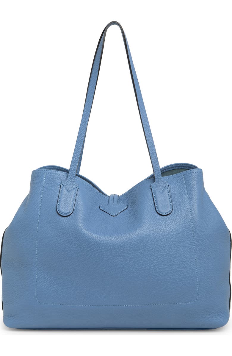 Longchamp Roseau Essential Leather Shoulder Tote, Alternate, color,