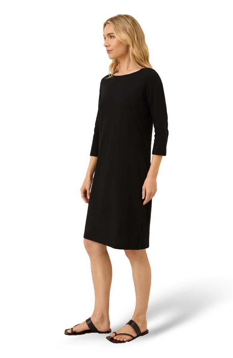 Pact Organic Cotton Softspun Boat Neck Dress, Alternate, color, 