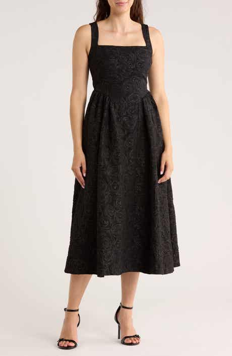 Blu Pepper Floral Midi Dress