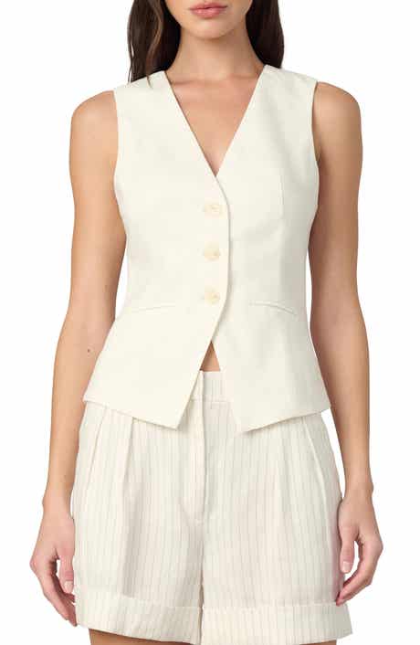 Joe's The Maeve Linen Blend Vest