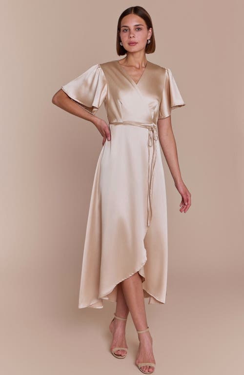 Rewritten Florence Waterfall Hem Dress