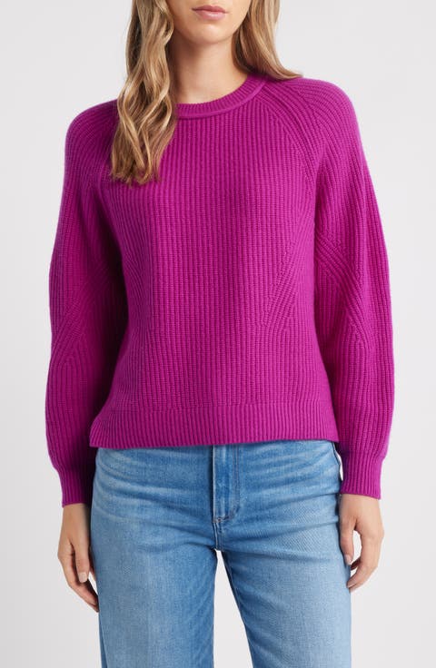 Brittany Crewneck Cashmere Sweater