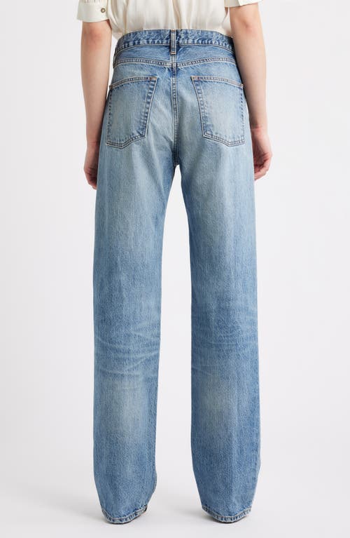 Frame The Stack Straight Leg Jeans In Blue