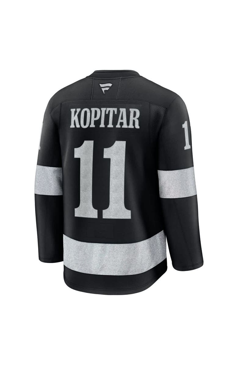 FANATICS Men's Fanatics Anze Kopitar Black Los Angeles Kings Alternate Premium Jersey, Alternate, color, Black