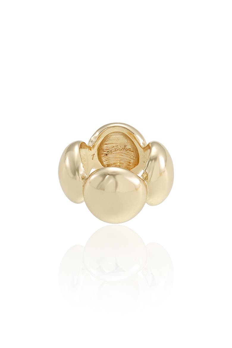 Bubble Band Ring, Main, color, GOLD