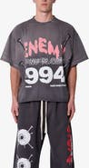 mnml Enemy Oversize Cotton Graphic T-Shirt