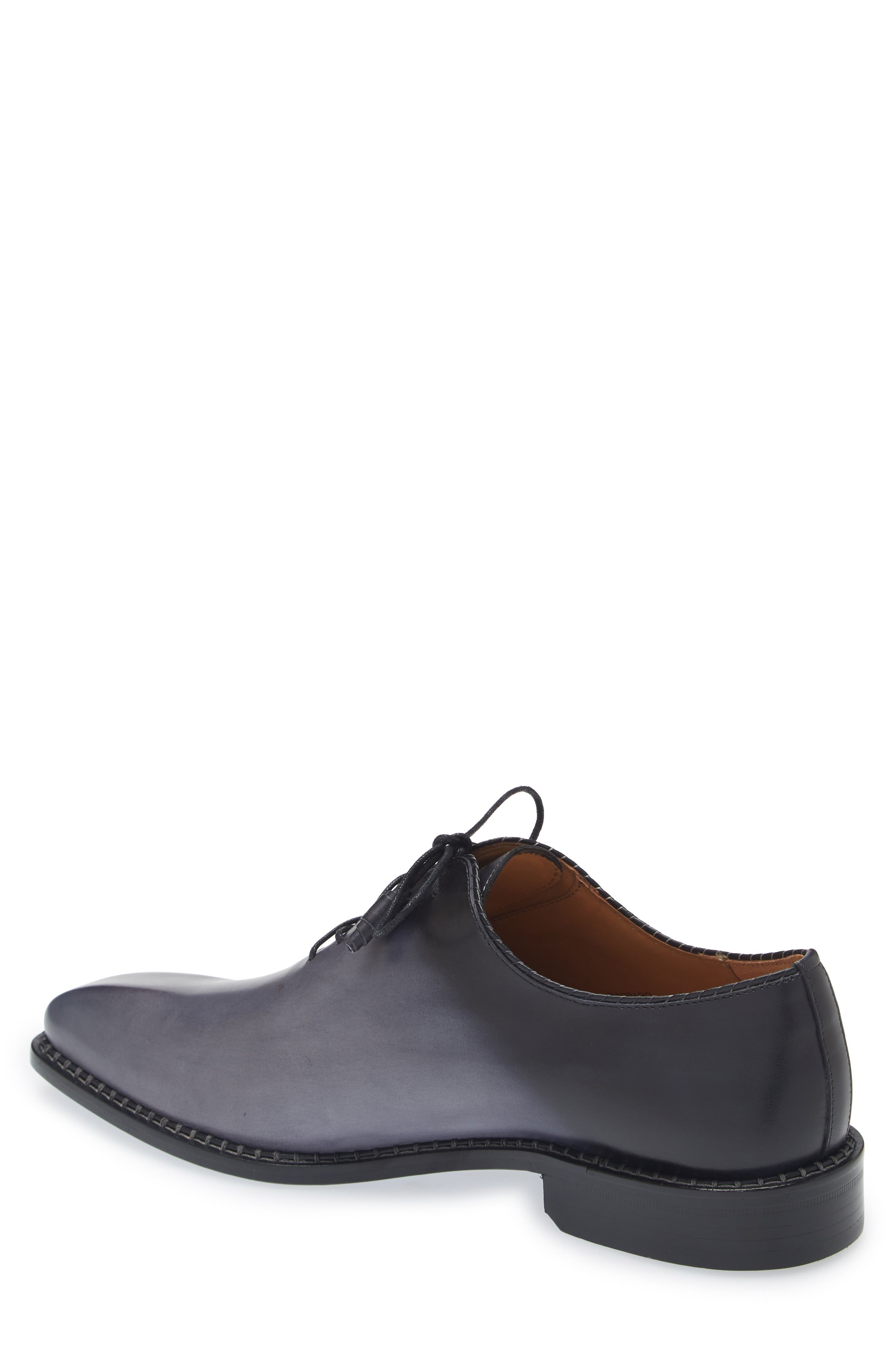 Mezlan Barbaro Oxford, Alternate, color, Grey/ Black