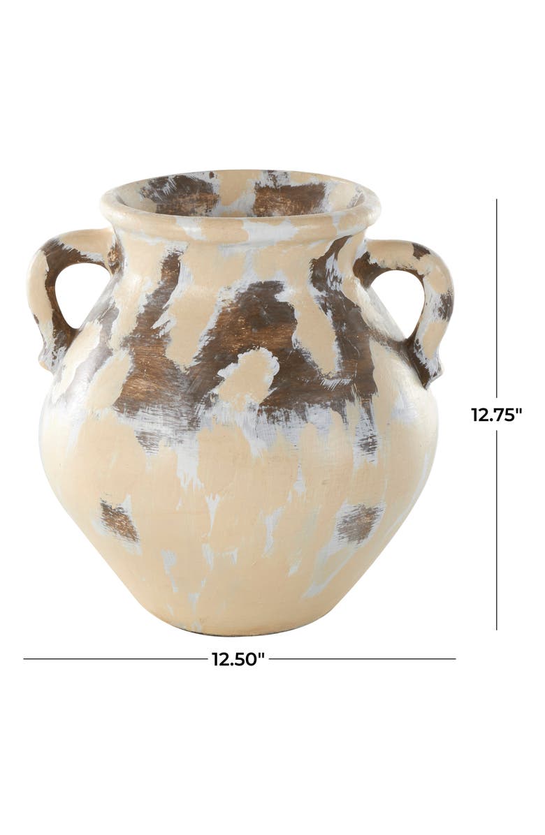 SONOMA SAGE HOME Ceramic Vase, Alternate, color, Cream