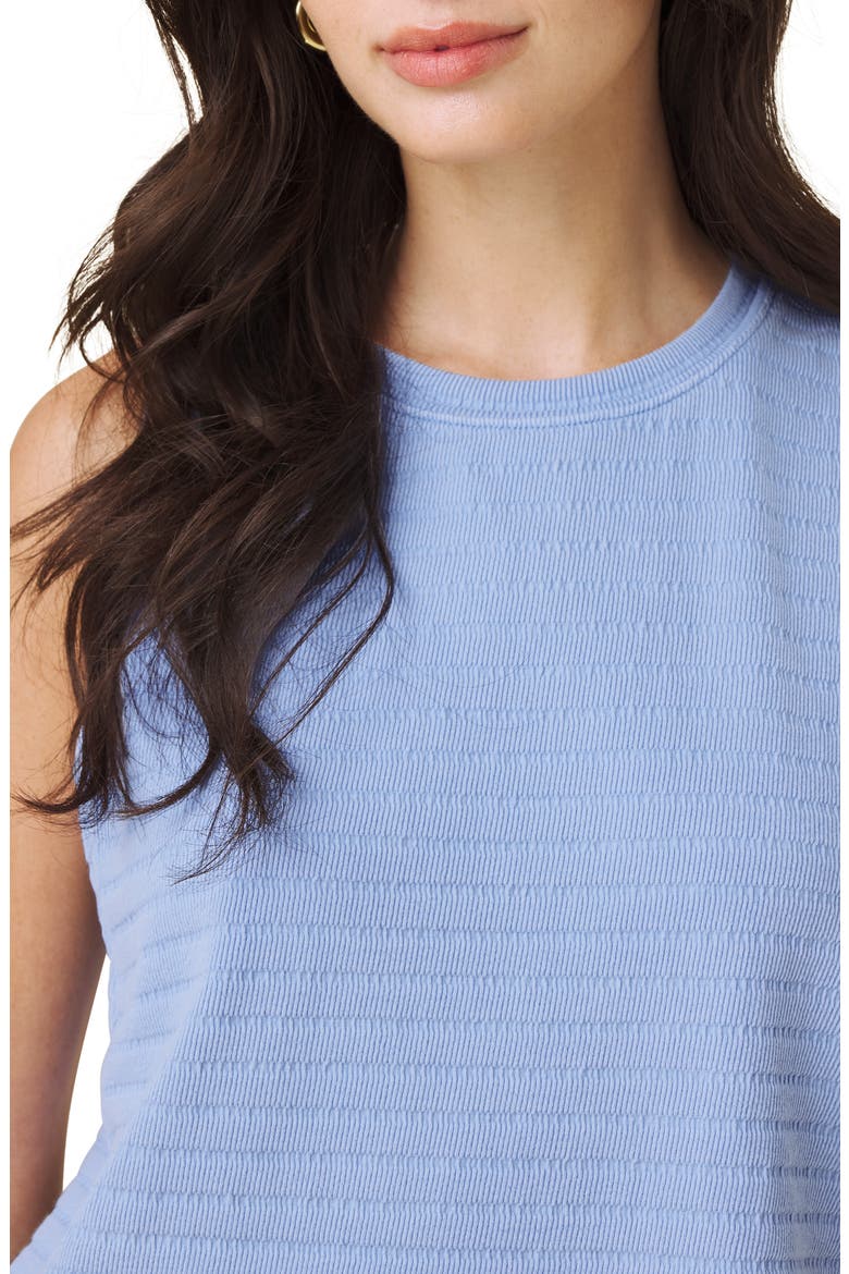 Shelly Knit Tank, Alternate, color, AZURE BLUE