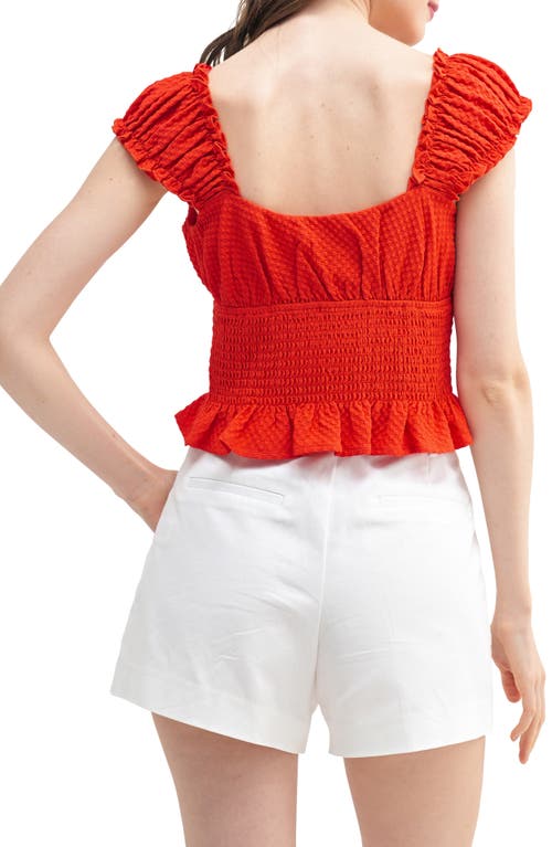 Lush Sweetheart Neck Textured Top