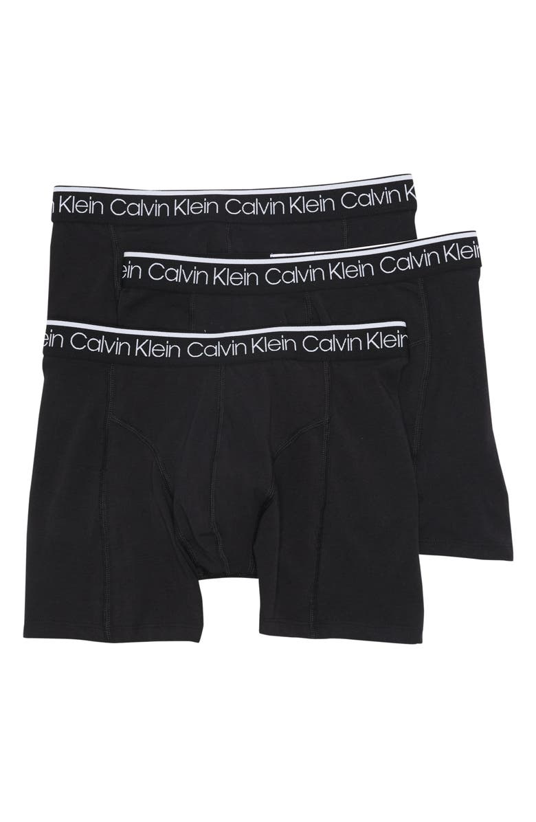 Calvin Klein 3-Pack Boxer Briefs, Main, color,