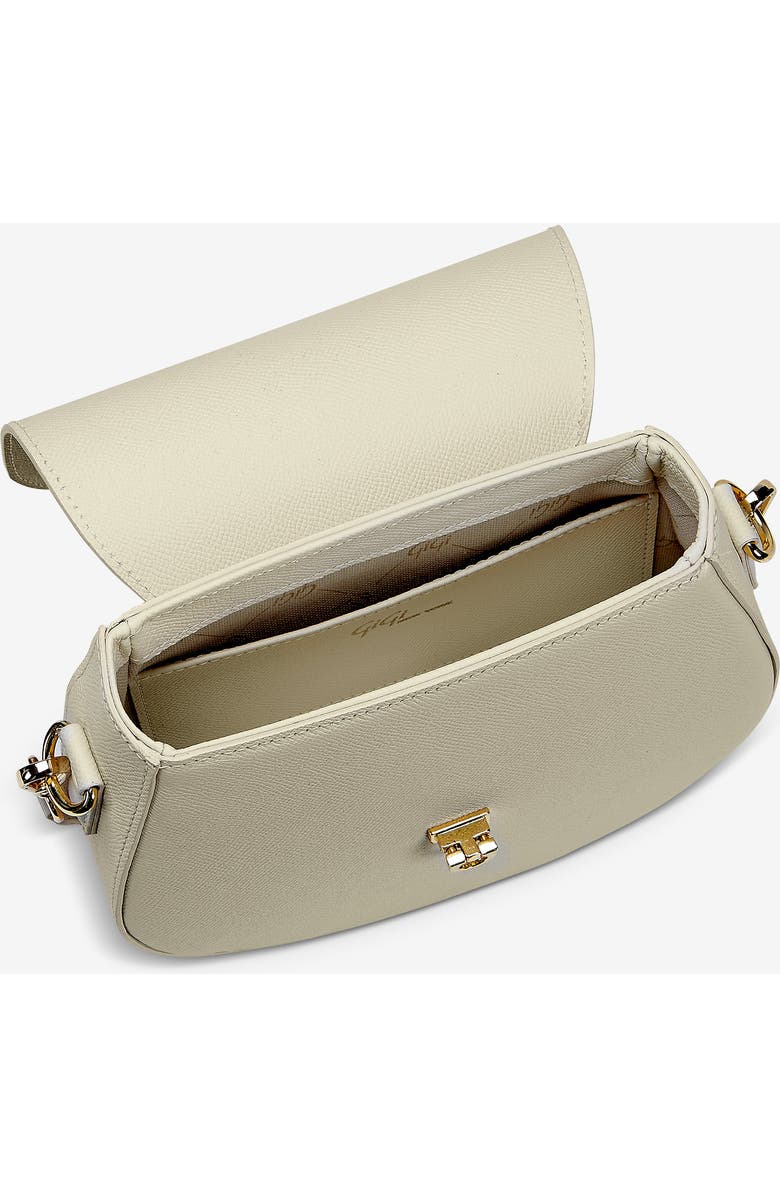 GiGi New York Sophia Saddle Bag, Alternate, color, Ivory