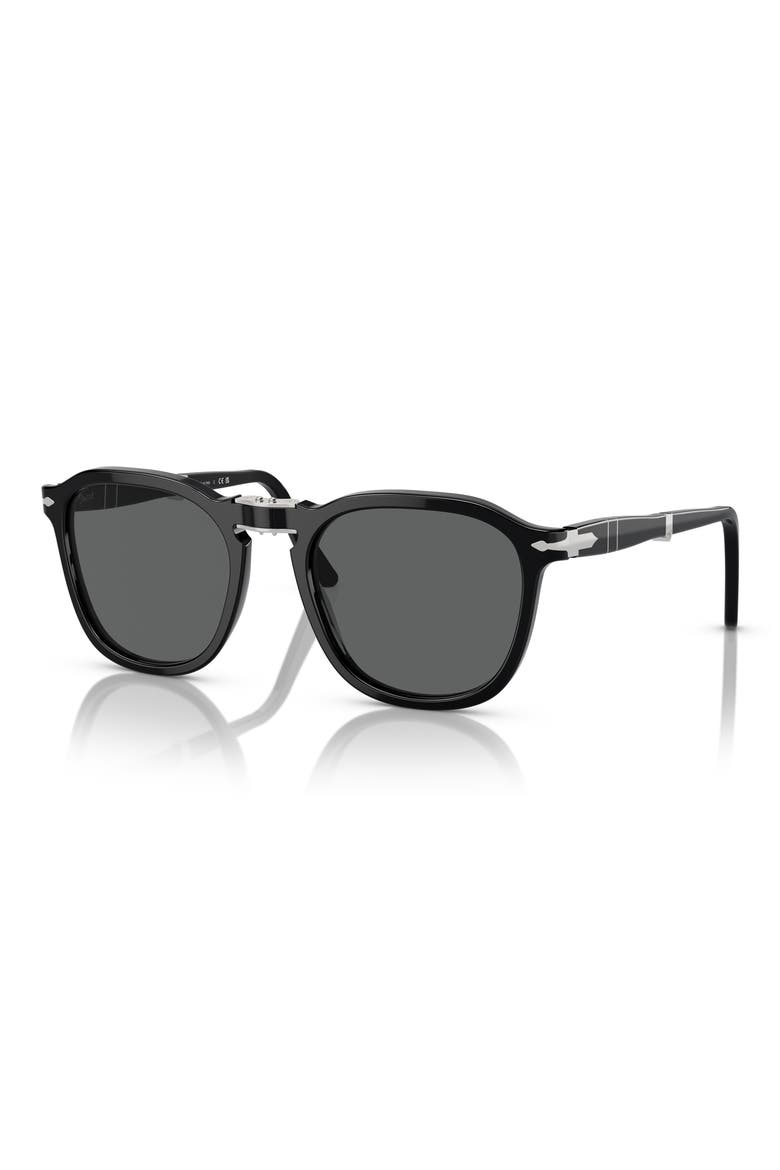 54mm Square Sunglasses, Alternate, color, BLACK/ GREY