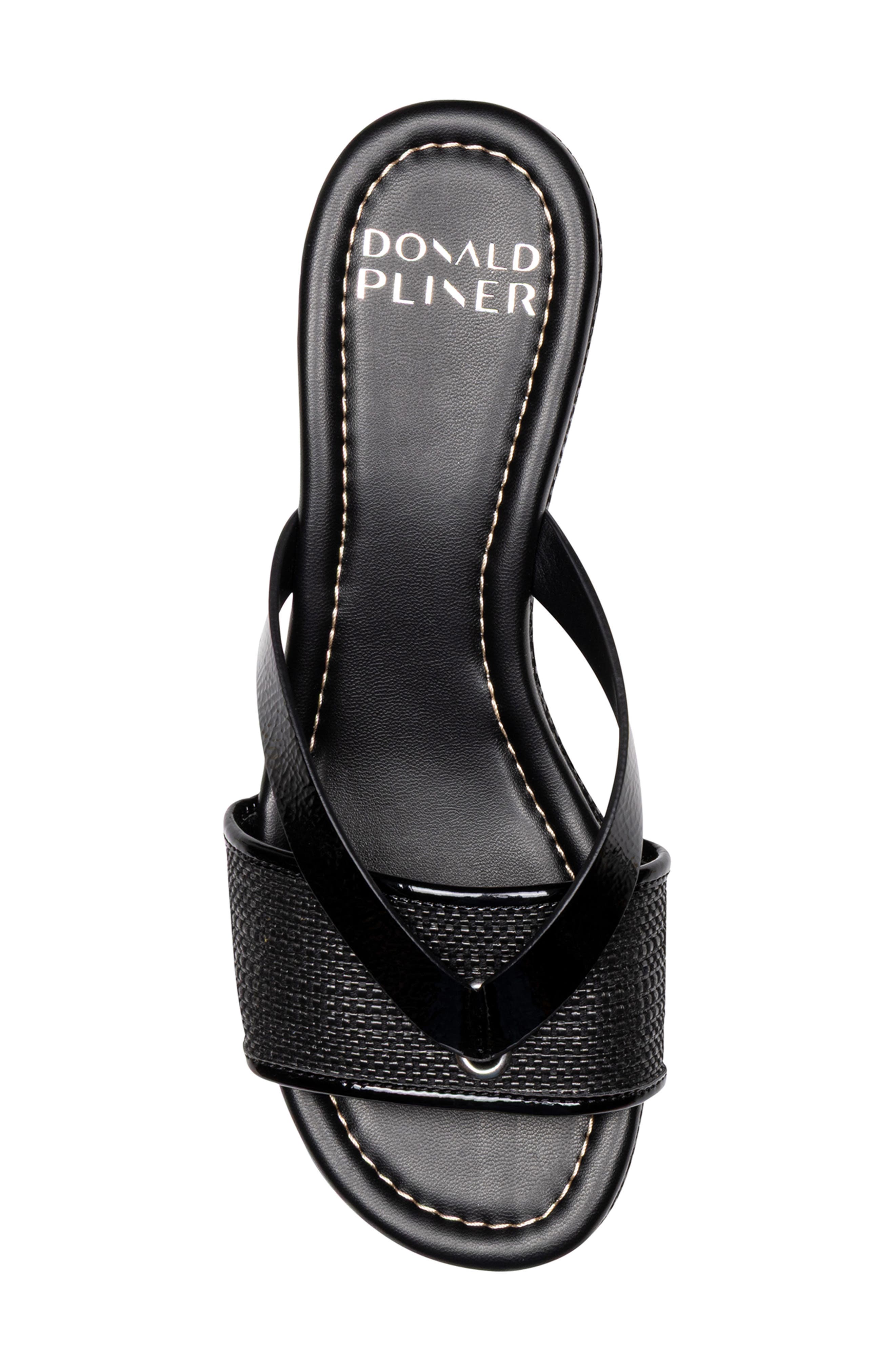 Donald Pliner Sotira Platform Wedge Sandal, Alternate, color, Black