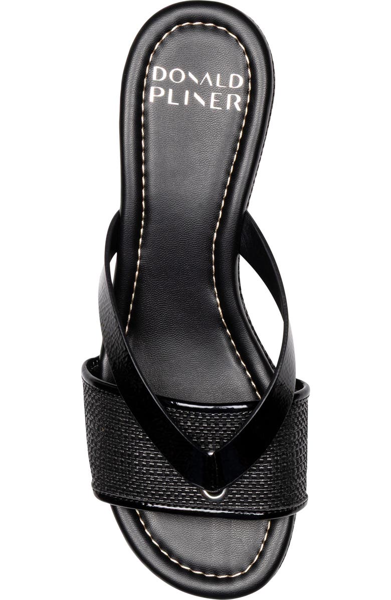 Donald Pliner Sotira Platform Wedge Sandal, Alternate, color, Black