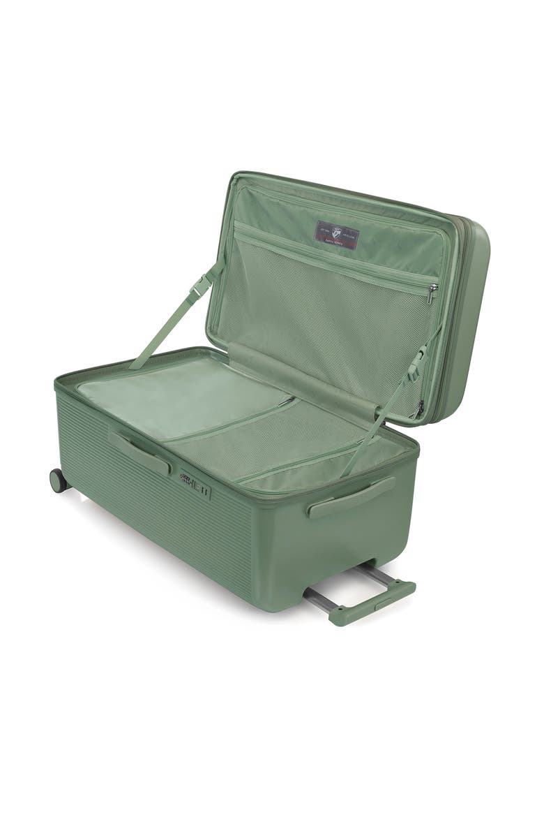Earth Tones 30 Inch Luggage Trunk, Alternate, color, Moss