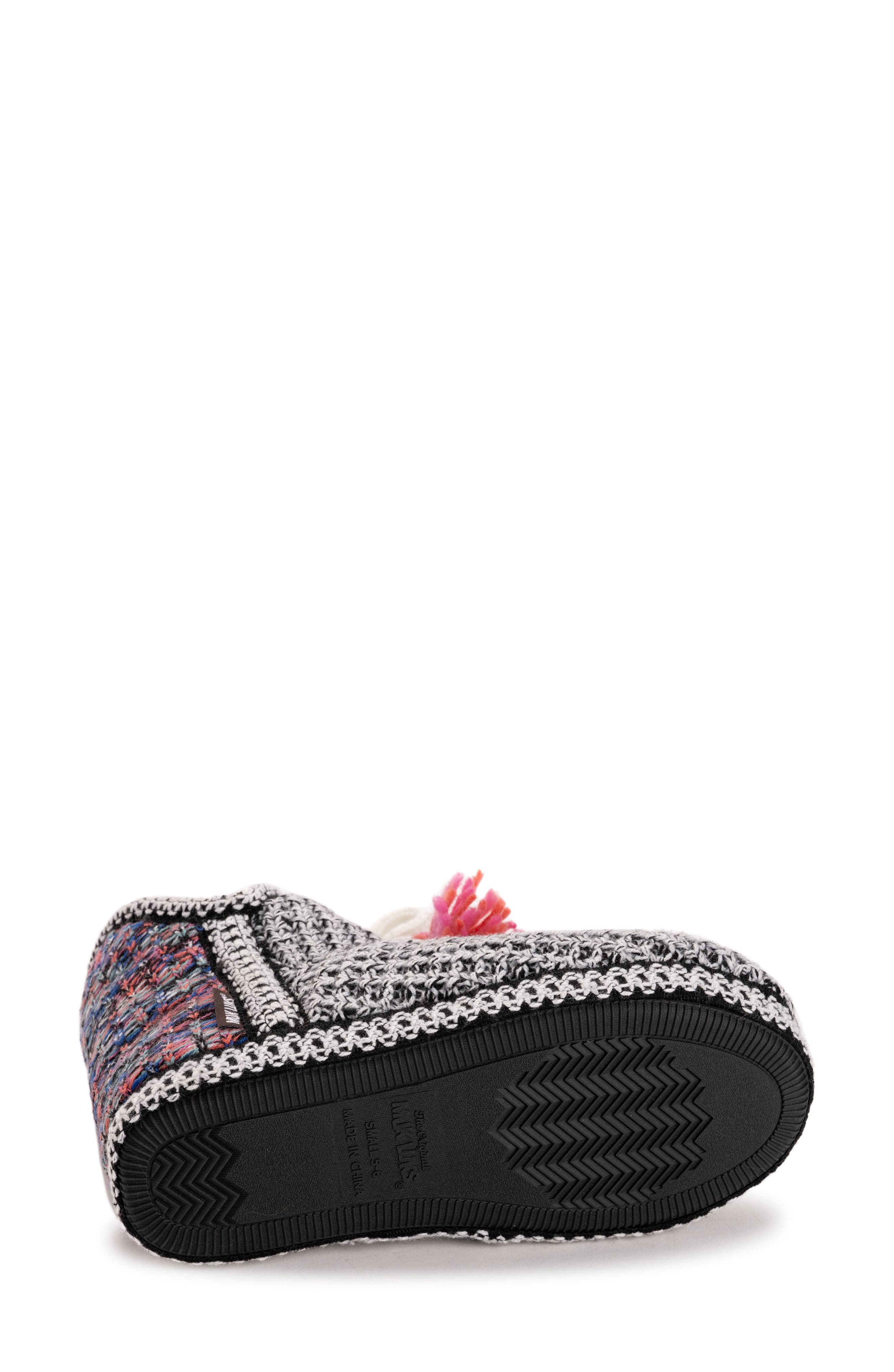 MUK LUKS Amira Indoor/Outdoor Slipper, Alternate, color, Multi Black/ White