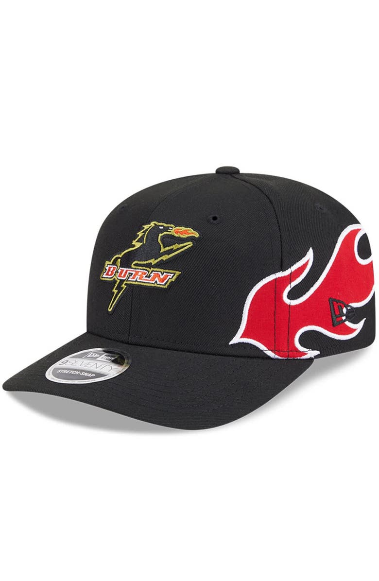 New Era Men's New Era Black FC Dallas 2025 Third 9SEVENTY Stretch-Snap Hat, Main, color, Black