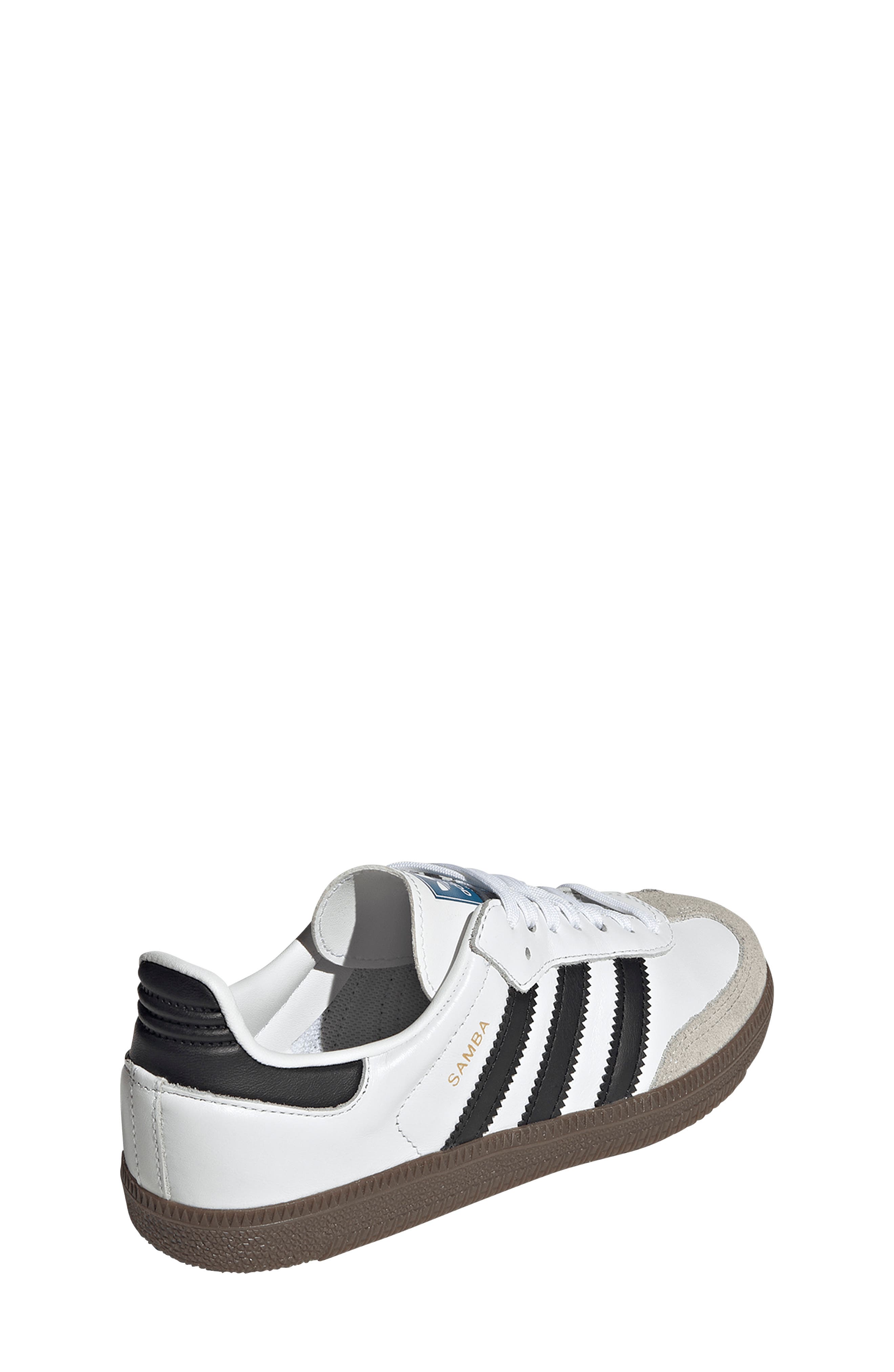 Kids' Samba Sneaker, Alternate, color, FTWWHT/CBL