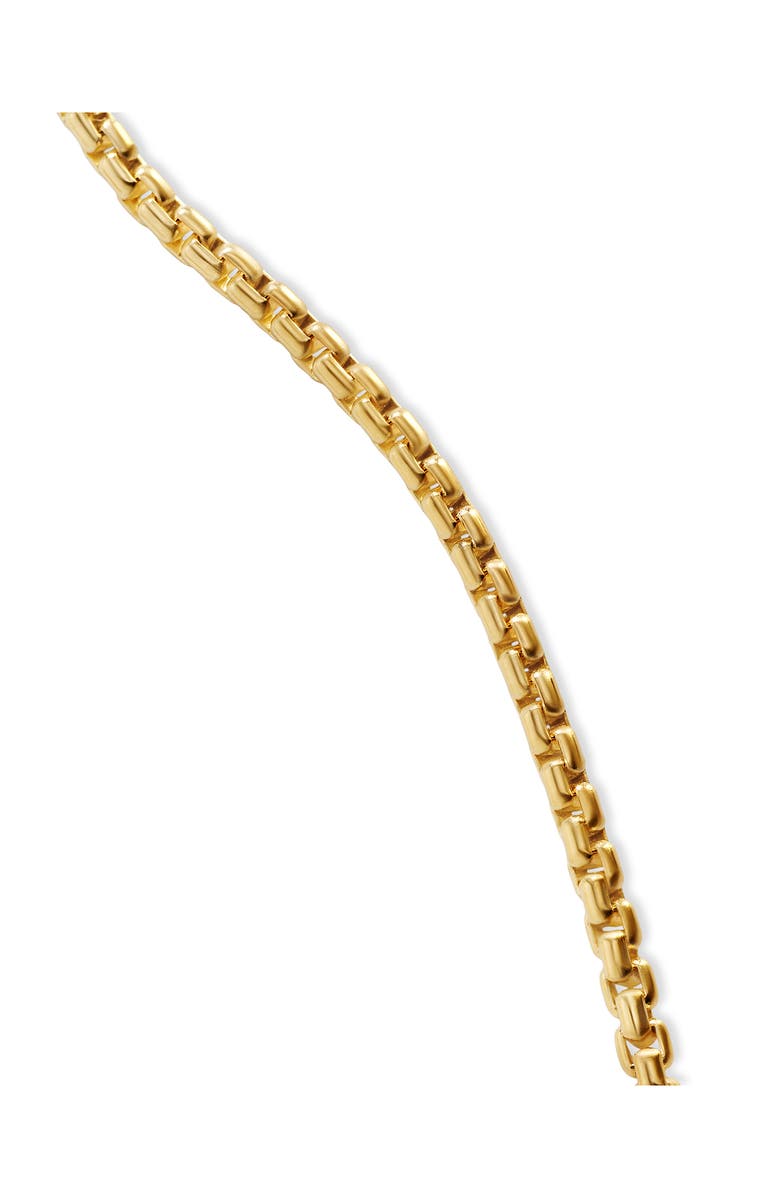 David Yurman 18K Yellow Gold Box Chain Necklace, 1.25mm, Alternate, color, Gold