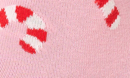 Happy Socks Candy Cane Socks In Purple