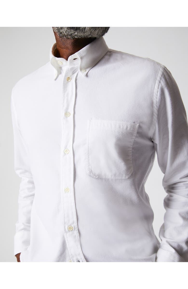 Billy Reid Tuscumbia Classic Fit Button-Down Shirt, Alternate, color, White