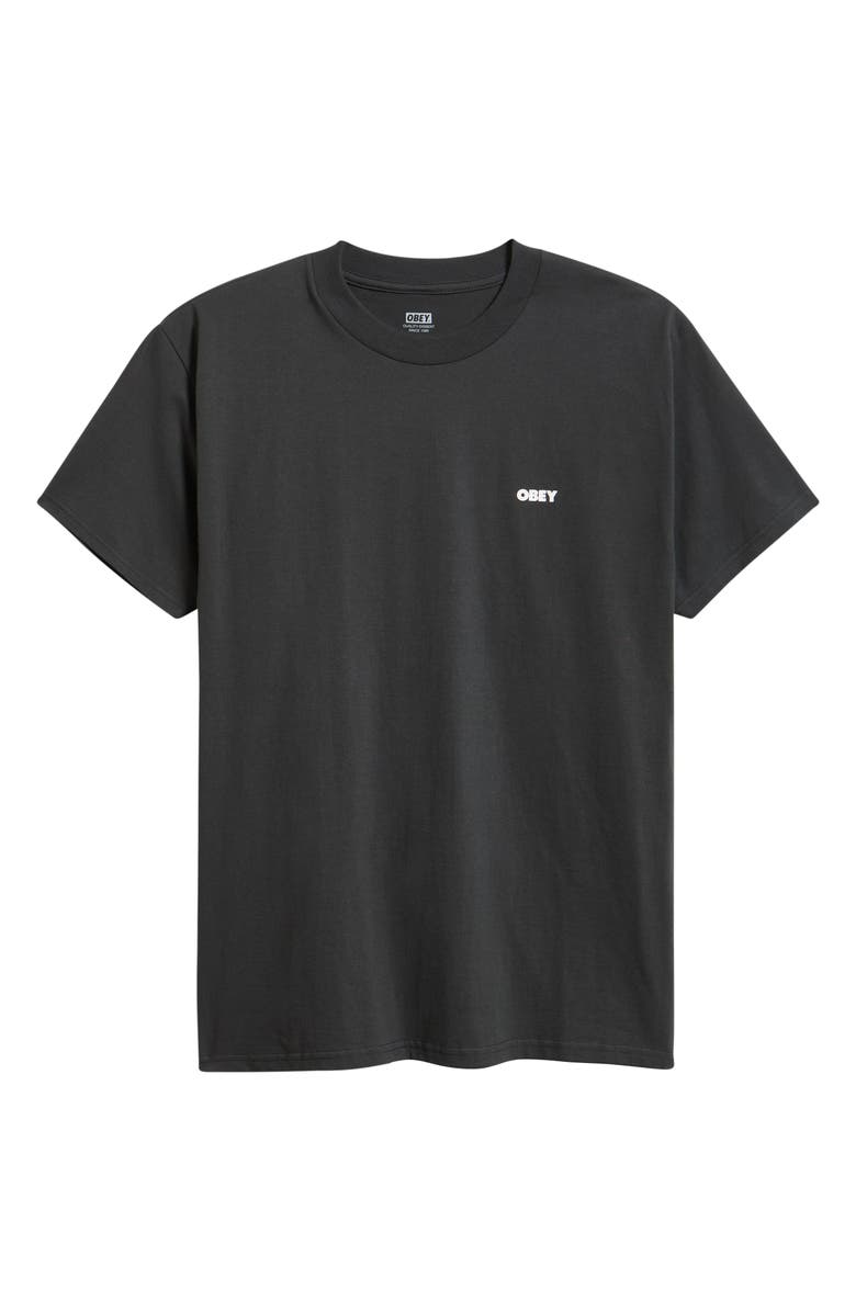 Obey Truth to Power Graphic T-Shirt, Main, color, Vintage Black