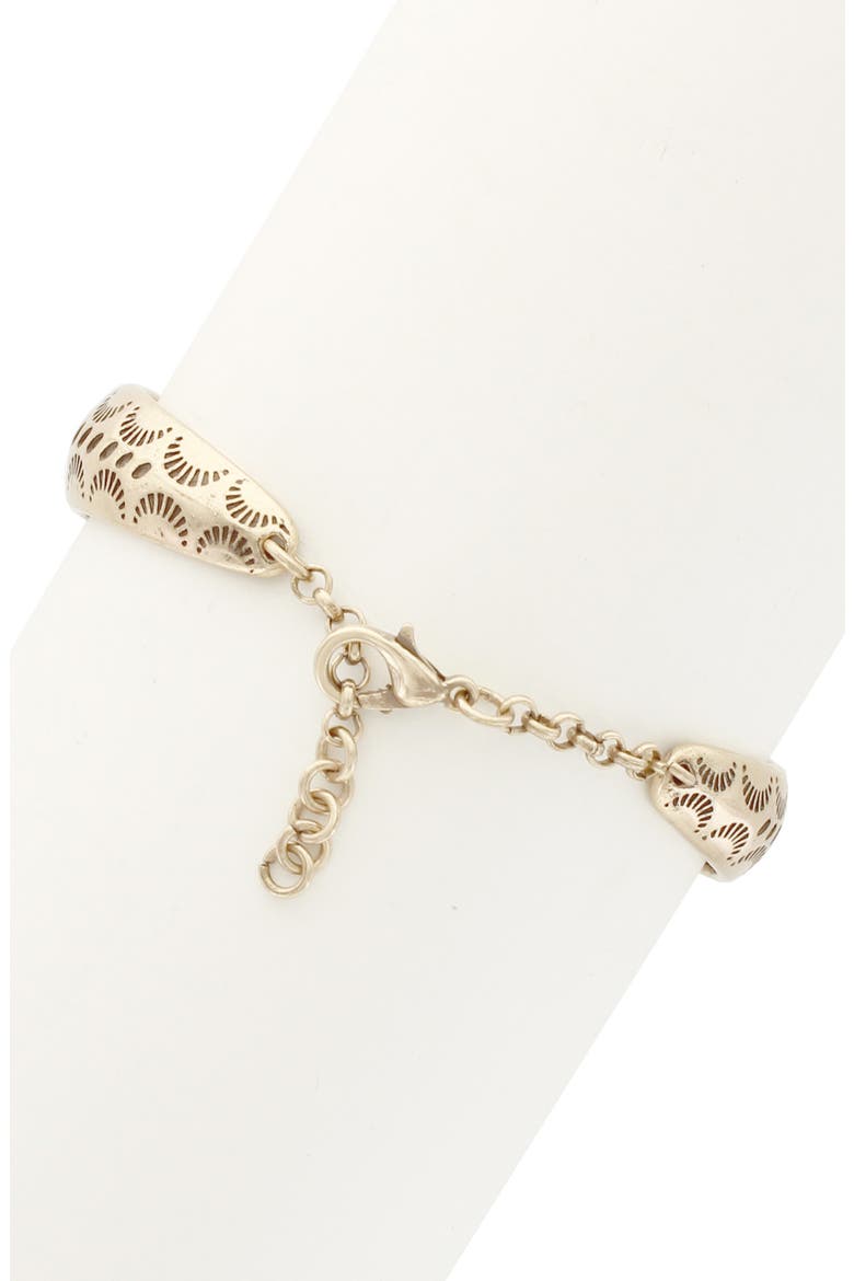 Crystal Crescent Cutout Bracelet, Alternate, color, BURNISHED GOLD / GREY