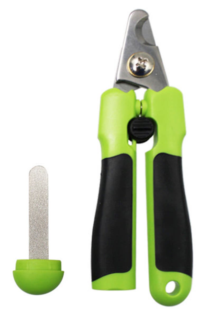 PET LIFE Clip N' File 2-in-1 Grooming Pet Nail Clipper with Built-in Concealed Filer, Alternate, color,